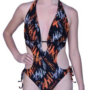 NWT Womens NWSC One Piece Monokini Swimsuit Bikini S Small 2 4
